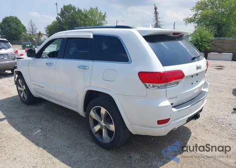2015 Jeep Grand Cherokee Overland из США, поврежденный, VIN 1C4RJFCG7FC753757
